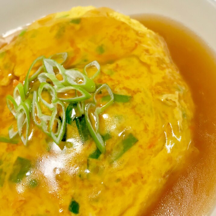 栄養満点!ご飯にのせても美味しい!ニラ玉 あんかけ
